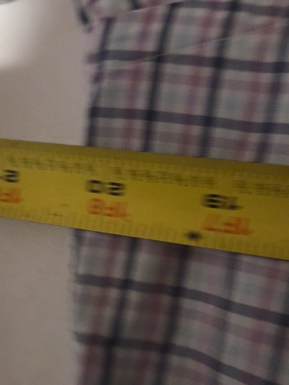 J. Crew check front white